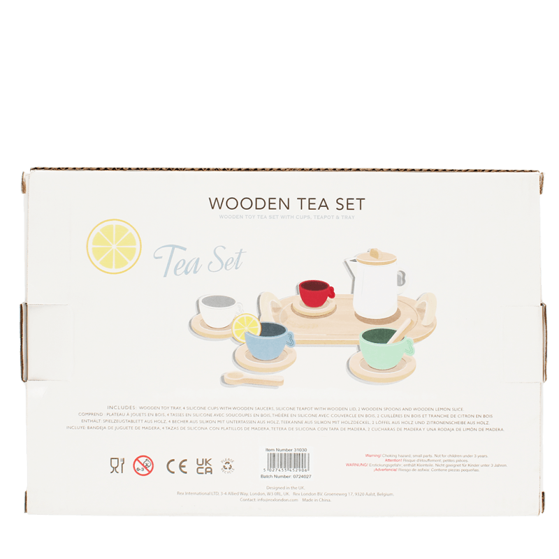 Wooden Playset | Tea Set