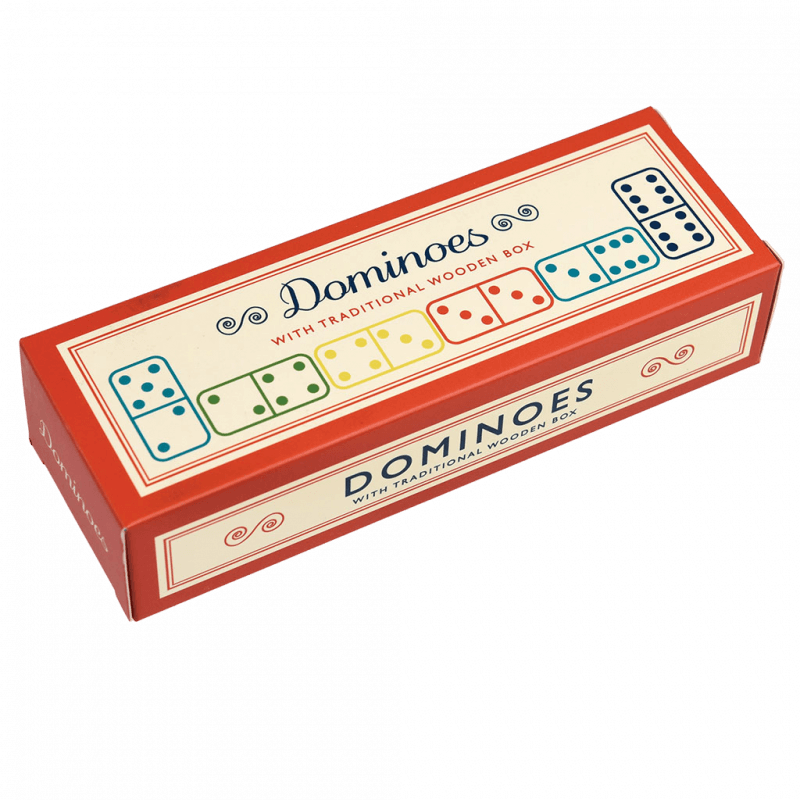 Game | Dominoes in Wood Box
