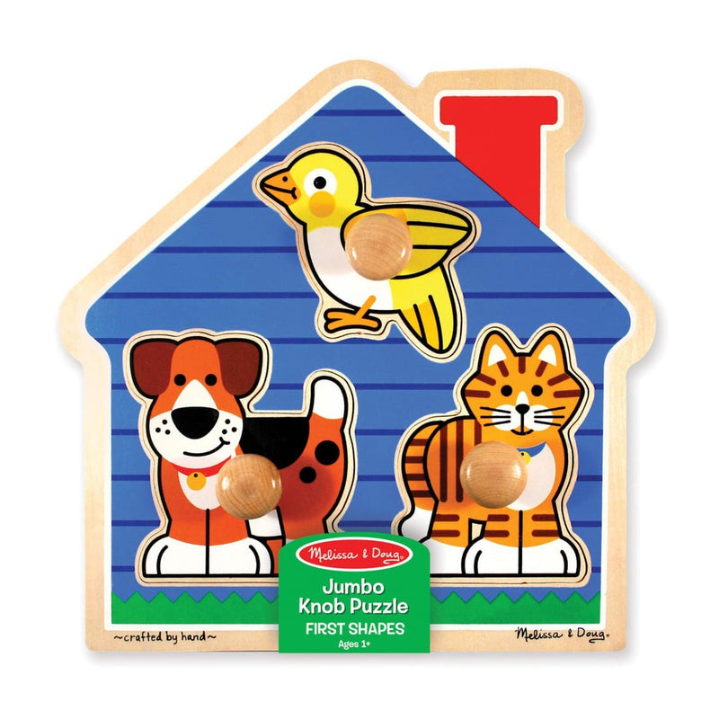Jumbo Knob Puzzle | House Pets