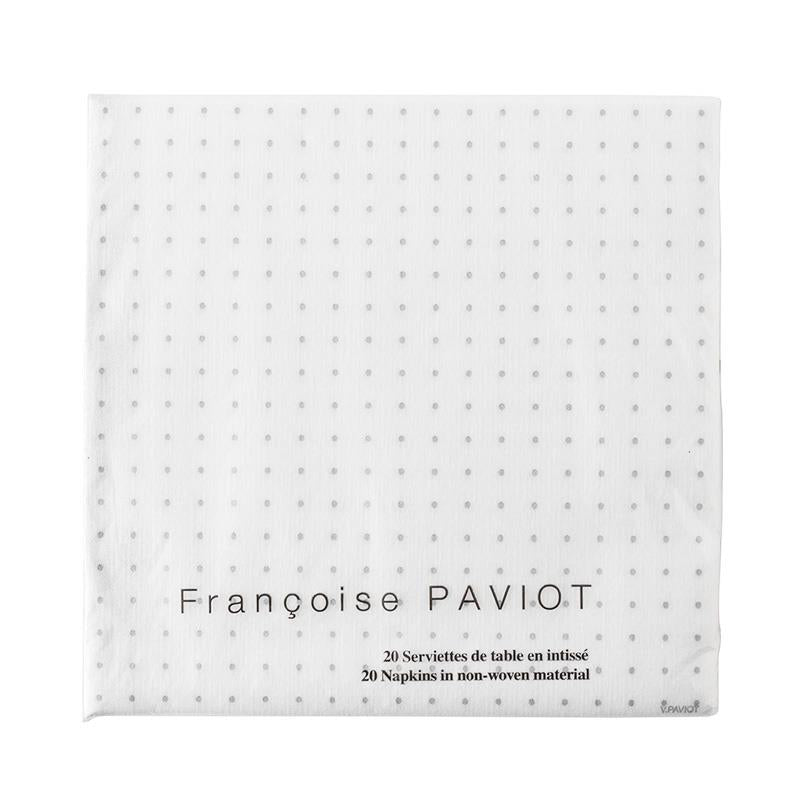 Dinner Napkins - Cosmos Silver