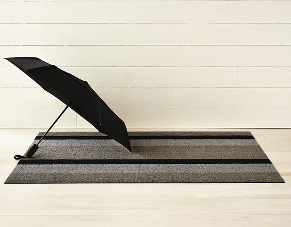 Utility Mat | Bold Stripe| Black/Silver