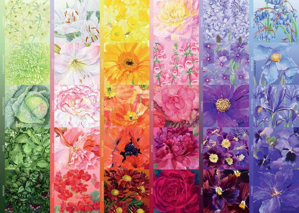 1000 Piece Puzzle - Gardener's Palette