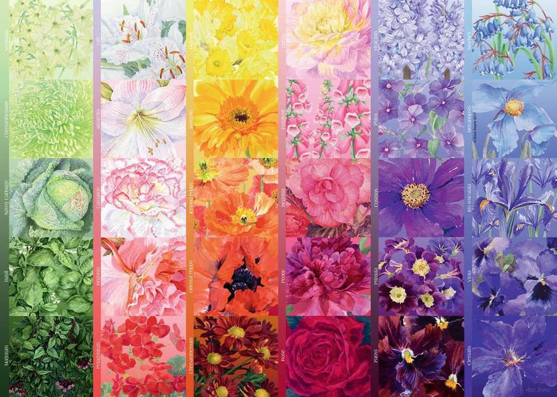 1000 Piece Puzzle - Gardener's Palette