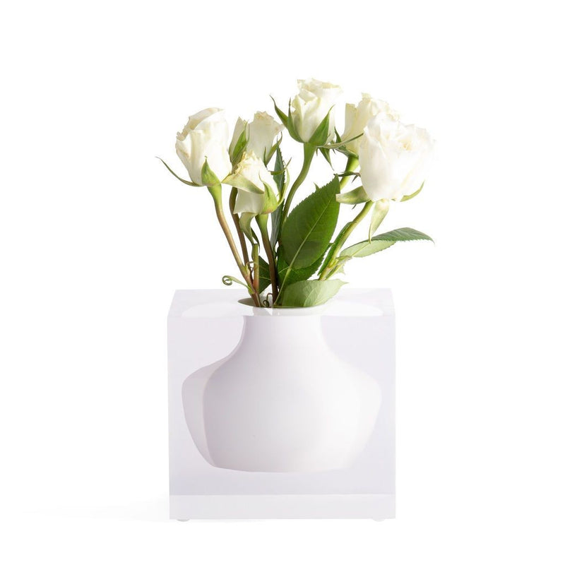 Bud Vase Doyers - Hamptons White