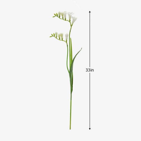 Flower Stem | Freesia | White