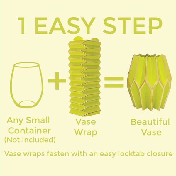 Vase Wrap Set | Chartreuse