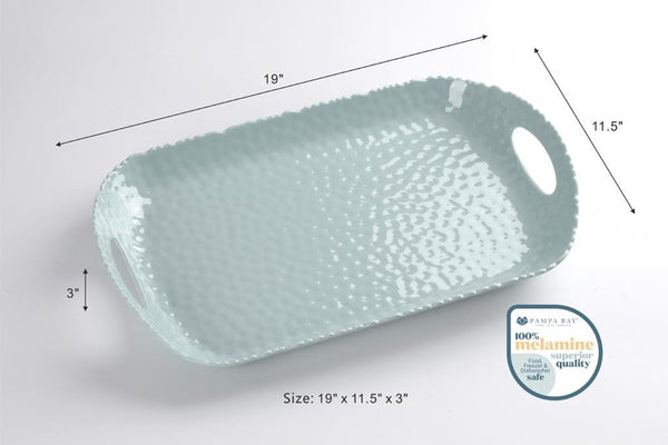 Pampa Bay Rectangle Tray | Melamine | Ocean | Wrapt
