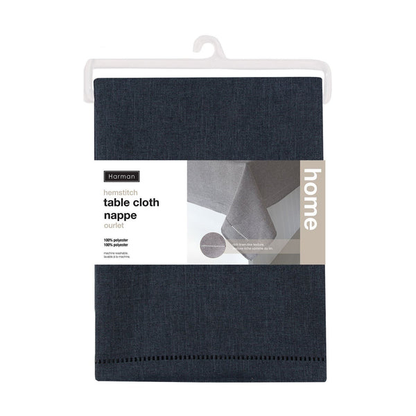 Tablecloth Linen Look | 60" x 120" | Navy