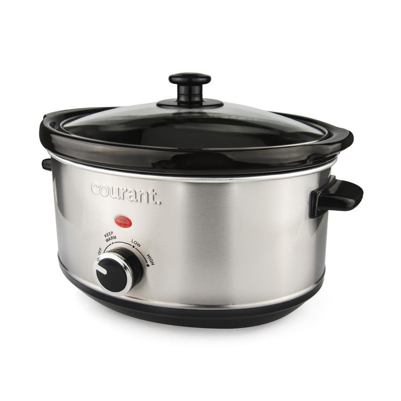 Slow Cooker | 3.5Qt Oval | Stainless