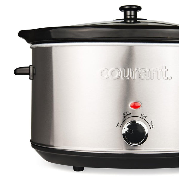 Slow Cooker | 8.5 Qt Stainless Steel Oval