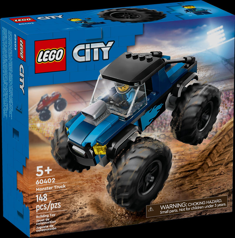 City | Blue Monster Truck