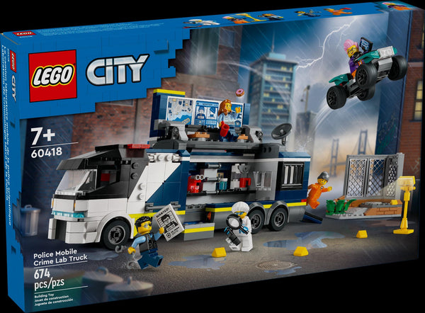 City | Police Mobile Crime Lab Truck