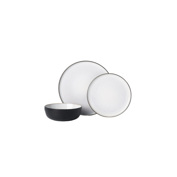 Quartz Noir Dinnerset for 4