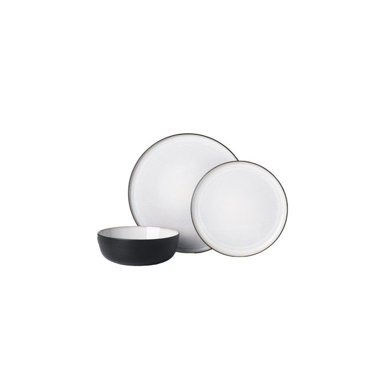 Quartz Noir Dinnerset for 4
