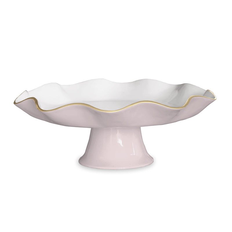 Encanto Pedestal Plate | Camellia Carola