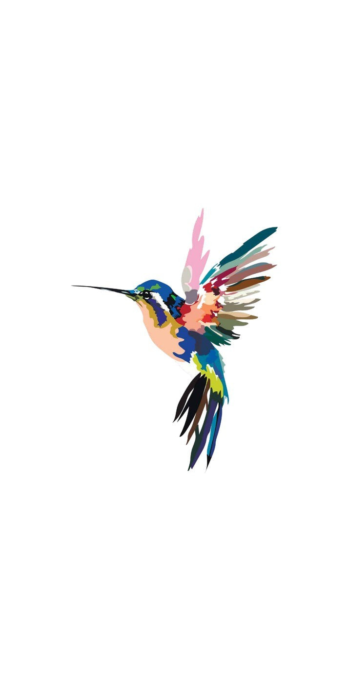 Guest Towels | Colour Splash Hummingbird