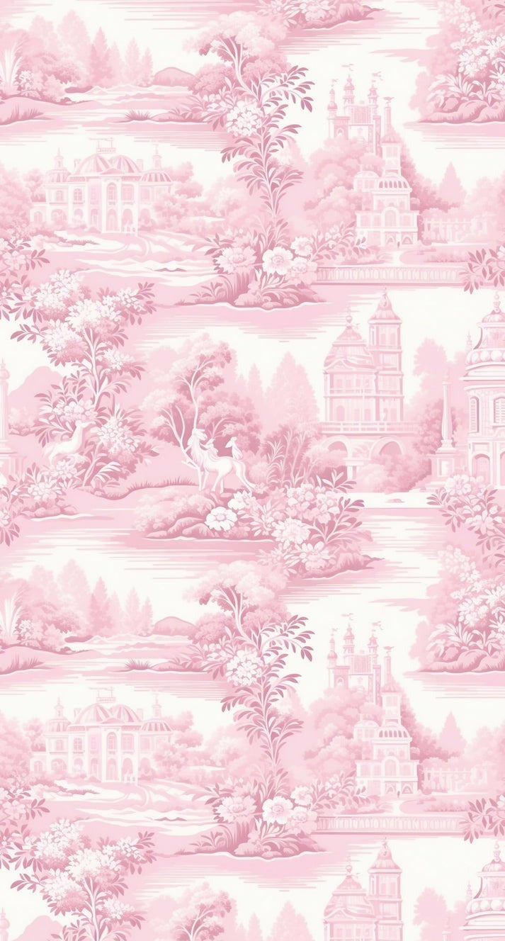 Guest Towels | Pink Toile