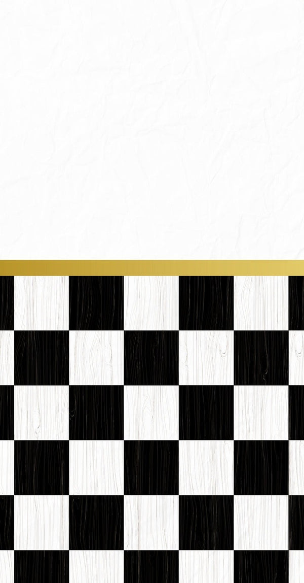 Guest Towels | Black Checkered