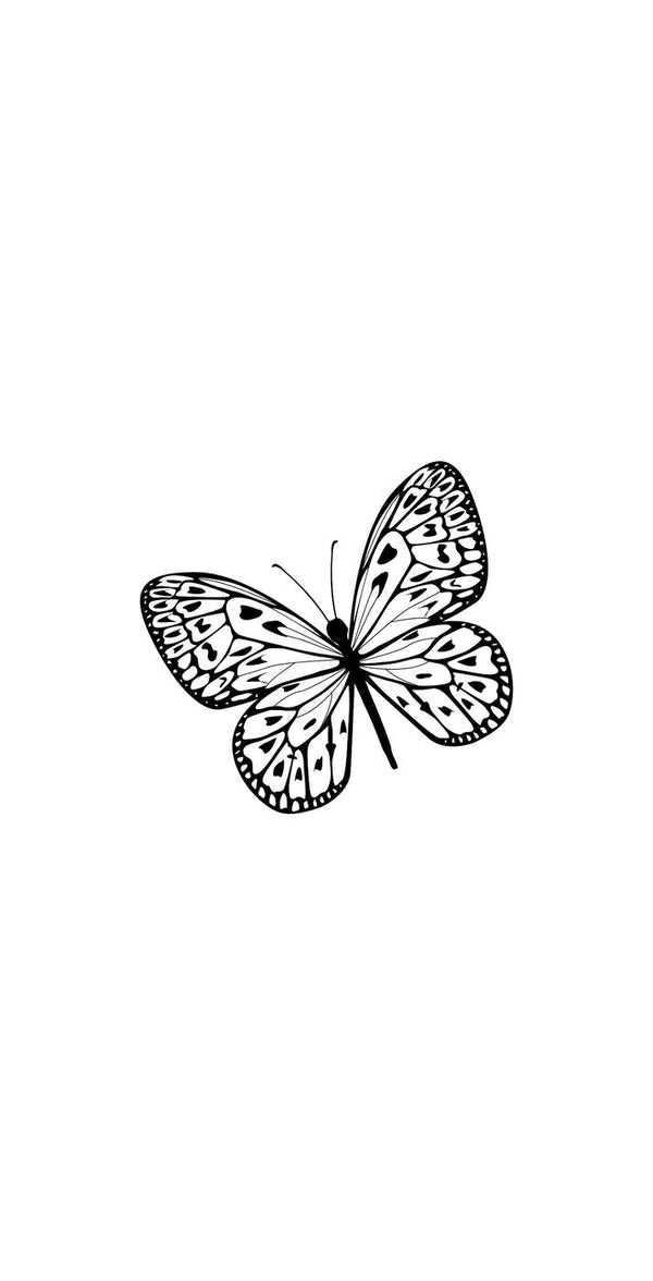 Guest Towels | Black Butterfly