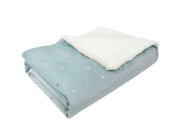 Baby Blanket | Celestial Ice Blue