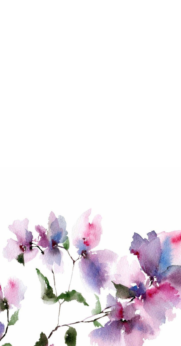 Guest Towels | Floral Stain
