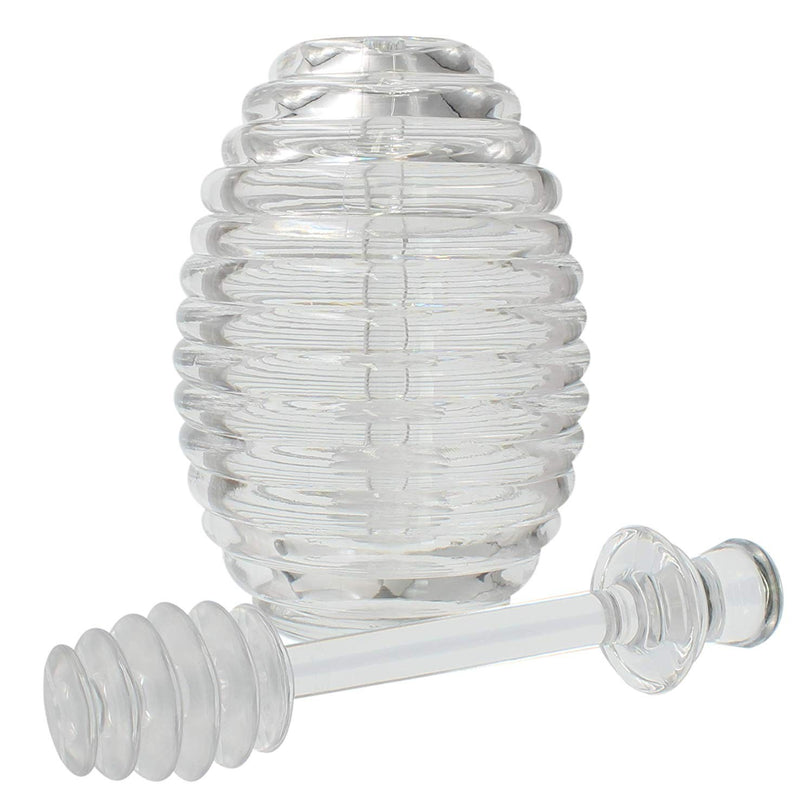 Acrylic Honey Pot with Dipper