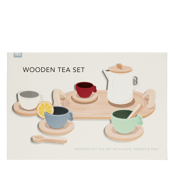 Wooden Playset | Tea Set