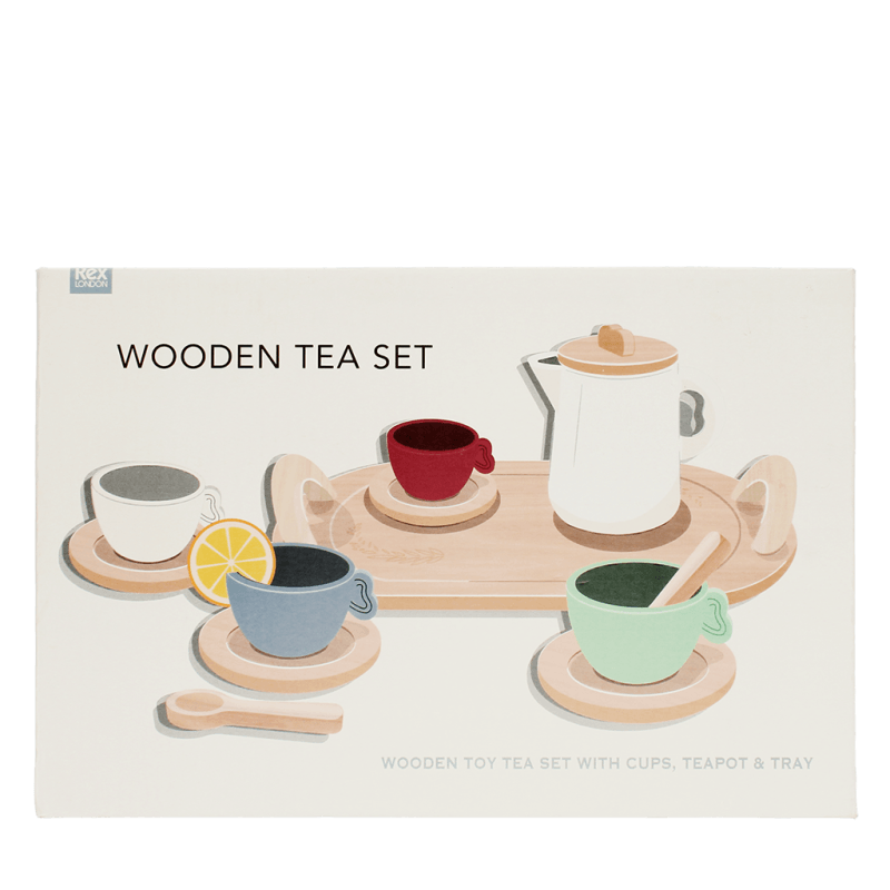 Wooden Playset | Tea Set