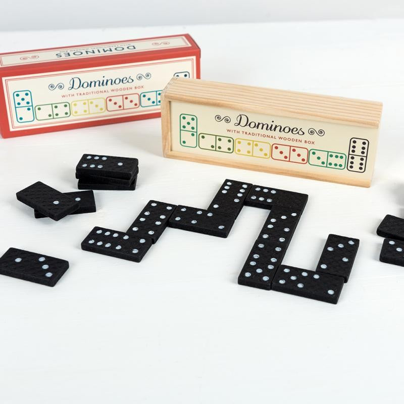Game | Dominoes in Wood Box