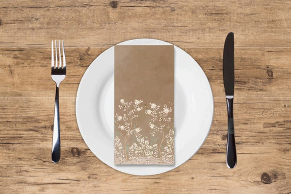 Altoona Guest Towels | Neutral Forest