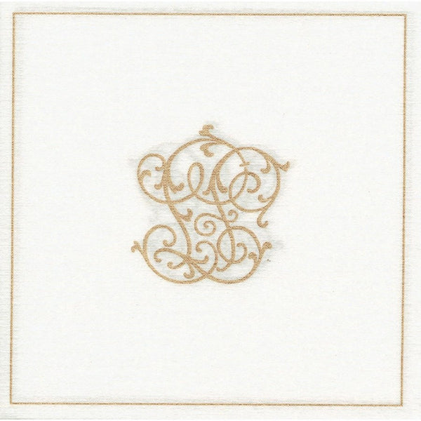 Cocktail Napkin Chiffres