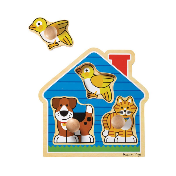 Jumbo Knob Puzzle | House Pets