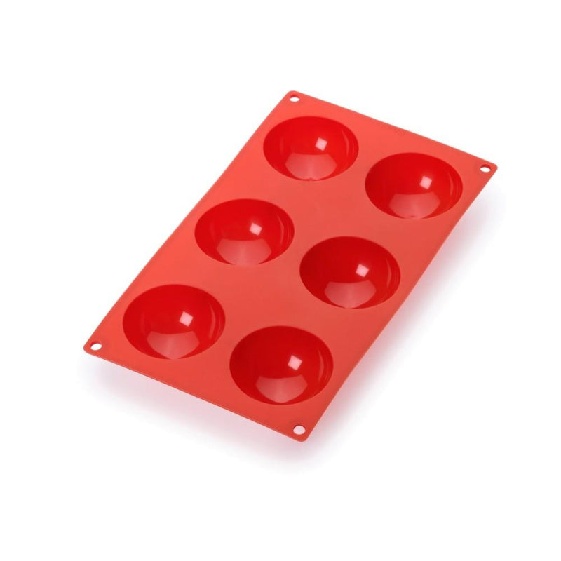 Semisphere Mould | Red Silicone