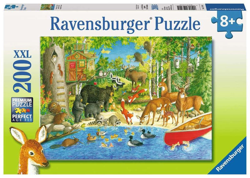 200 Piece Puzzle | Woodland Friends