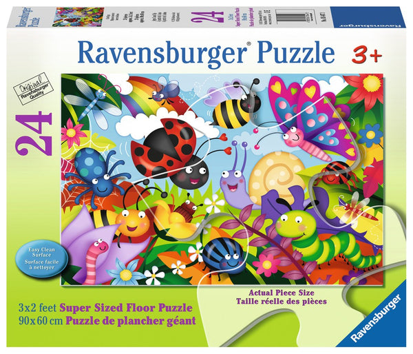 Floor Puzzle - Cute Bugs
