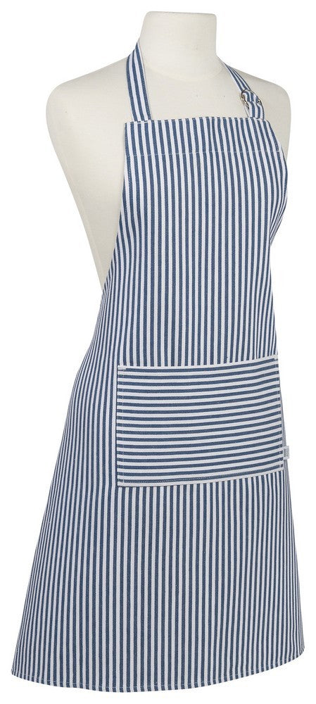 Chef's Apron - Royal Narrow Stripe