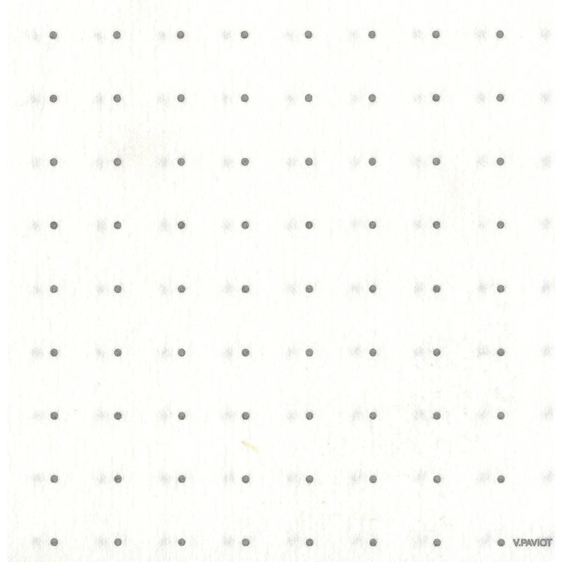 Cocktail Napkin Silver Cosmos