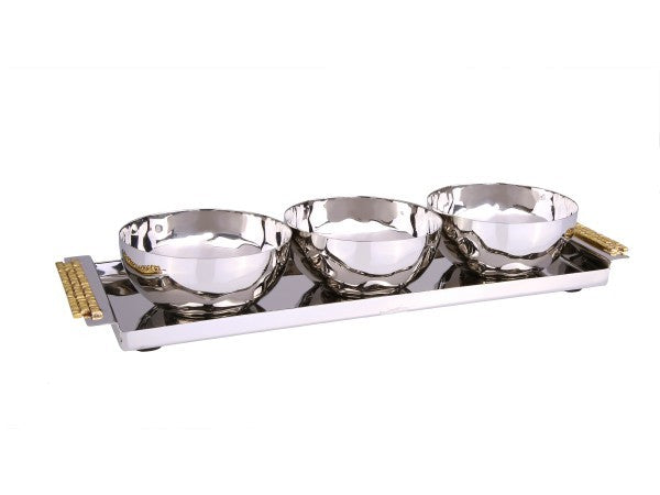 Mosaic Handled Relish Set