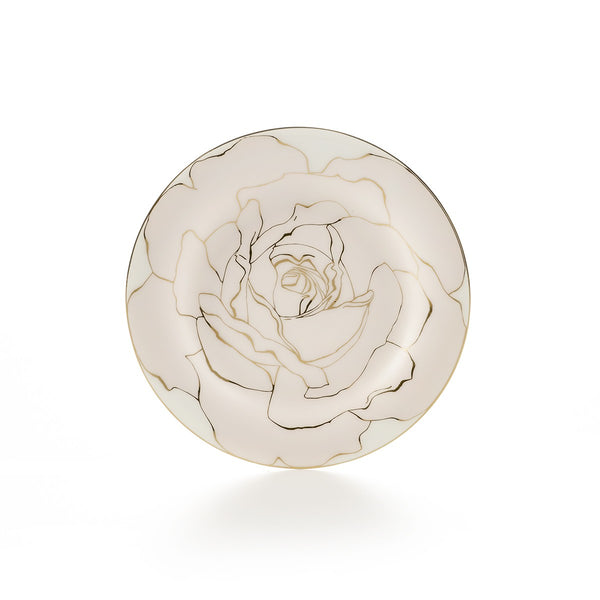 Rose Blossom Set of 6 Bread Plates