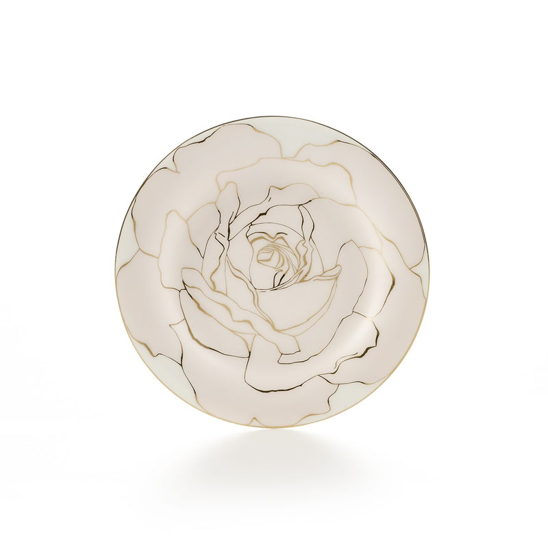 Rose Blossom Set of 6 Bread Plates
