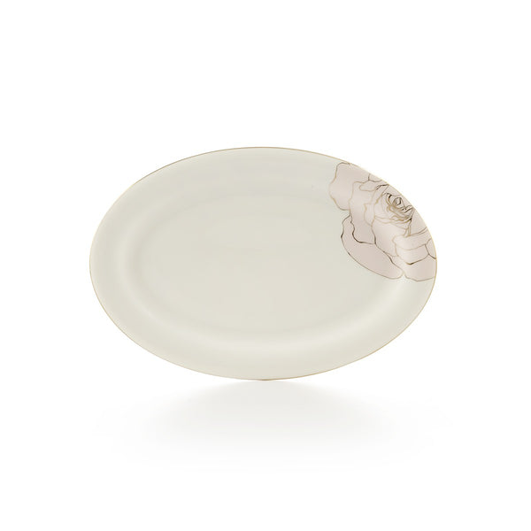 Rose Blossom Oval Platter