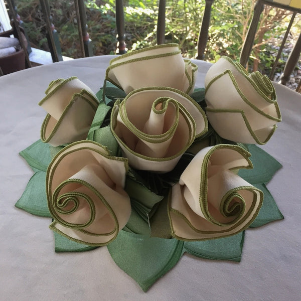 Colour Trimmed Cloth Napkin