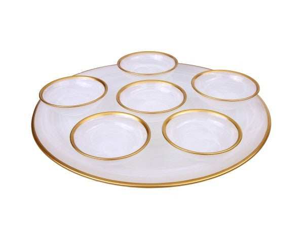 Alabaster Sederplate