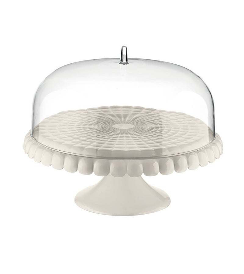 Cake Stand/ Dome - Milk White Tiffany