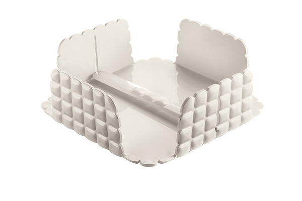 Flat Npakin Holder - Milk White Tiffany