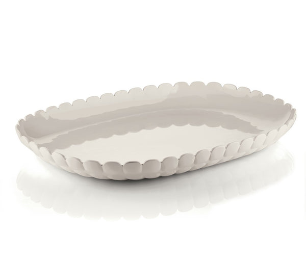 Large Tray - Milk White Tiffany