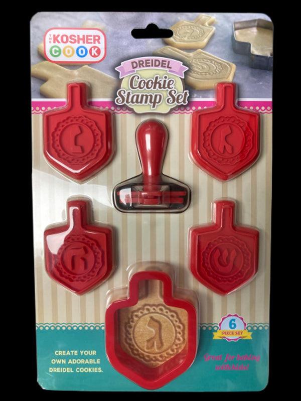 Dreidel Cookie Stamp Kit