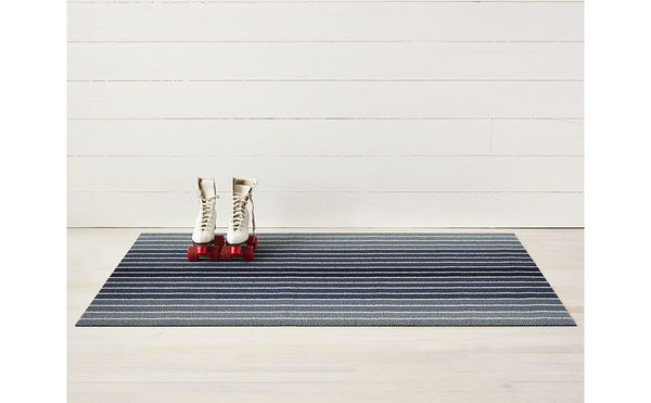 Utility Mat | Block Stripe | Denim