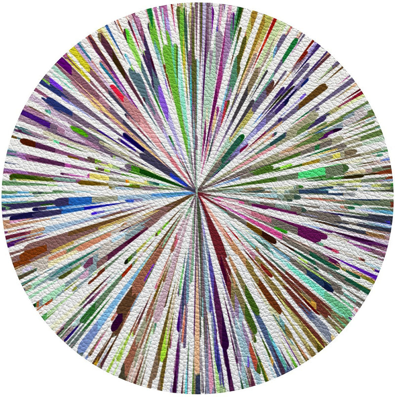Round Placemat | Fireworks