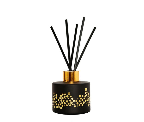 Diffuser | Gold/Black Spotted | English Pear & Freesia
